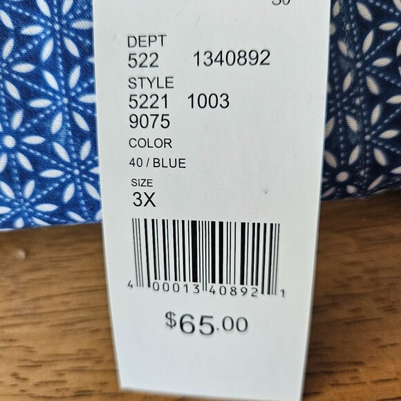 Britches long sleeve shirt Big & Tall size 3XL - Picture 2 of 3